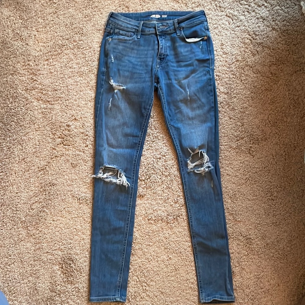 Old Navy Rockstar super skinny jeans